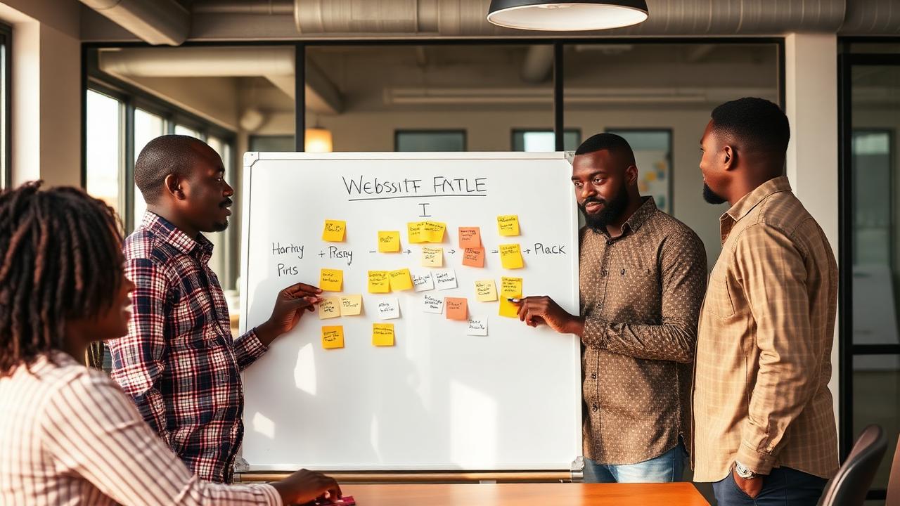 Web design process for small businesses