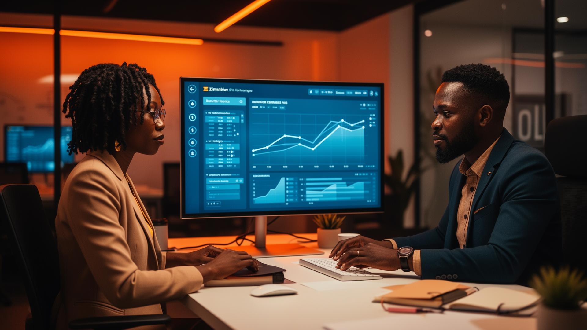 SEO analytics dashboard for a web design agency in Harare Zimbabwe